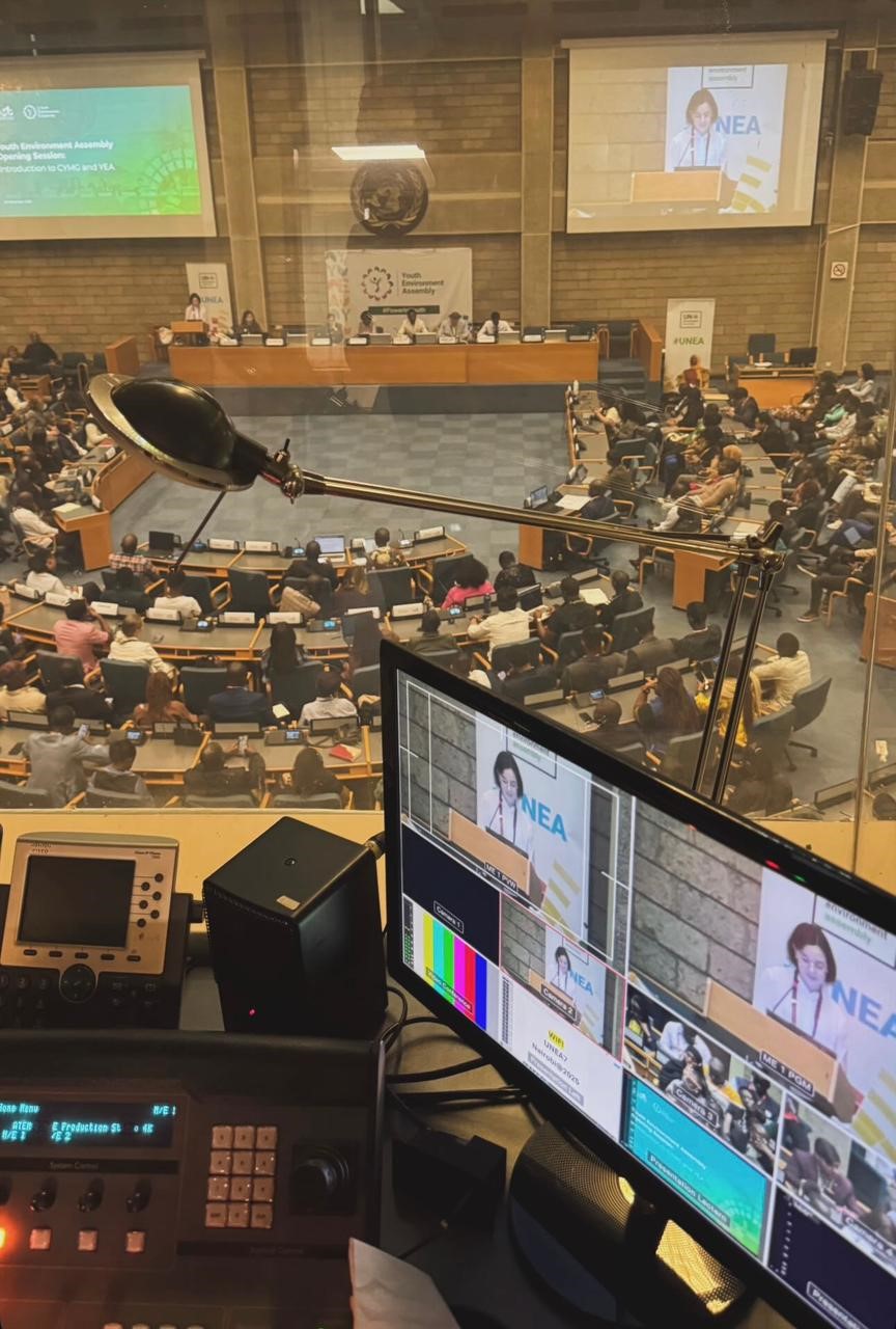 The Grace at the UNEA, Youth Environment Assembly, November 30, 2025. Nairobi, Kenya